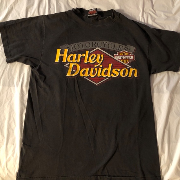 Vintage Harley, Davidson, Orange County, single stitch, RK Stratham - Picture 5 of 8
